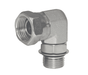 6901-4-4 Dixon Zinc Plated Steel 90 deg. 7/16"-20 Male SAE O-Ring Boss x 1/4"-18 Female NPSM Swivel Nut