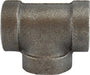 69253 (69-253) Midland Extra Heavy Malleable Iron 300# Fitting - Tee - 1/2" Female NPT x 1/2" Female NPT x 1/2" Female NPT - Black Iron