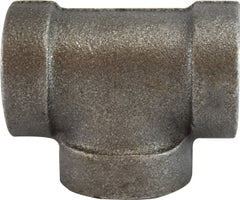 69254 (69-254) Midland Extra Heavy Malleable Iron 300# Fitting - Tee - 3/4" Female NPT x 3/4" Female NPT x 3/4" Female NPT - Black Iron