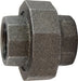 69604 (69-604) Midland Extra Heavy Malleable Iron 300# Fitting - Union - 3/4" Female NPT x 3/4" Female NPT - Black Iron