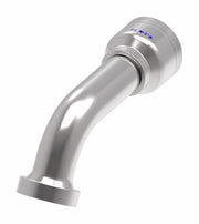 6S16CTG16 Aeroquip by Danfoss | 6 Wire 6S CAT Flange 60° Elbow (CTG) Crimp Fitting | -16 CAT Flange x -16 Hose Barb | Steel