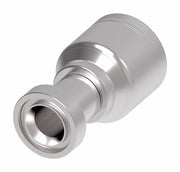 6S24CT20 Aeroquip by Danfoss | 6 Wire 6S CAT Flange (CT) Crimp Fitting | -24 CAT Flange x -20 Hose Barb | Steel