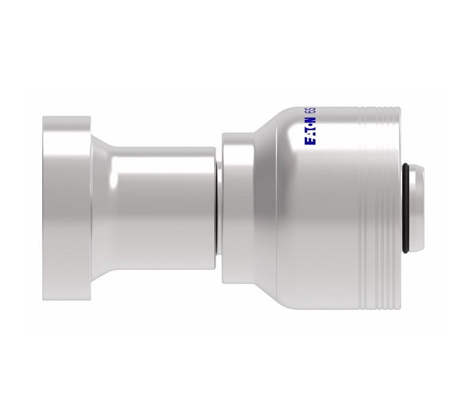 6S16CT16 Aeroquip by Danfoss | 6 Wire 6S CAT Flange (CT) Crimp Fitting | -16 CAT Flange x -16 Hose Barb | Steel