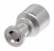 6S24FH20 Aeroquip by Danfoss | 6 Wire 6S SAE Code 62 Flange (FH) Crimp Fitting | -24 Code 62 Flange x -20 Hose Barb | Steel