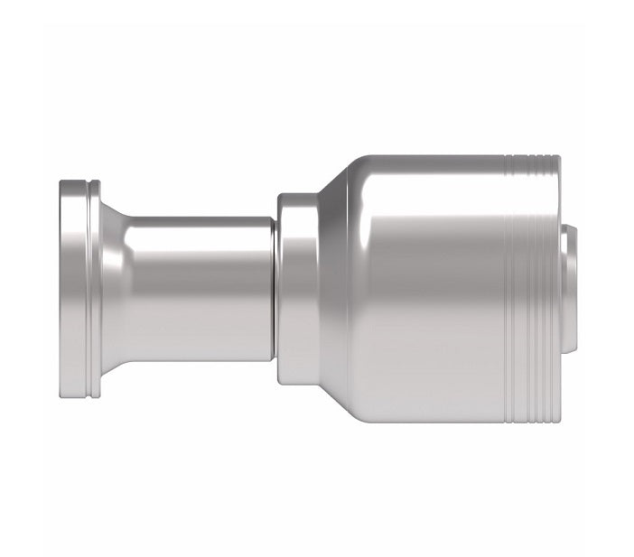 6S20FH20 Aeroquip by Danfoss | 6 Wire 6S SAE Code 62 Flange (FH) Crimp Fitting | -20 Code 62 Flange x -20 Hose Barb | Steel