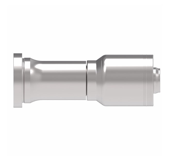 6S32FH24 Aeroquip by Danfoss | 6 Wire 6S SAE Code 62 Flange (FH) Crimp Fitting | -32 Code 62 Flange x -24 Hose Barb | Steel
