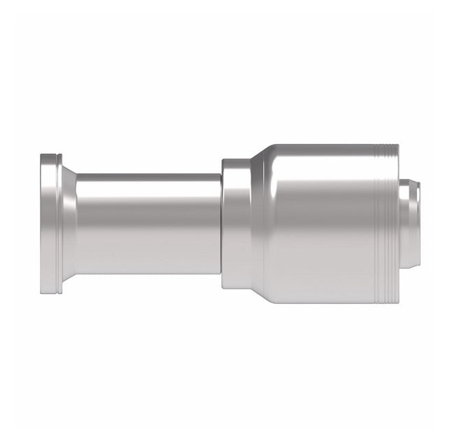 6S32FH32 Aeroquip by Danfoss | 6 Wire 6S SAE Code 62 Flange (FH) Crimp Fitting | -32 Code 62 Flange x -32 Hose Barb | Steel