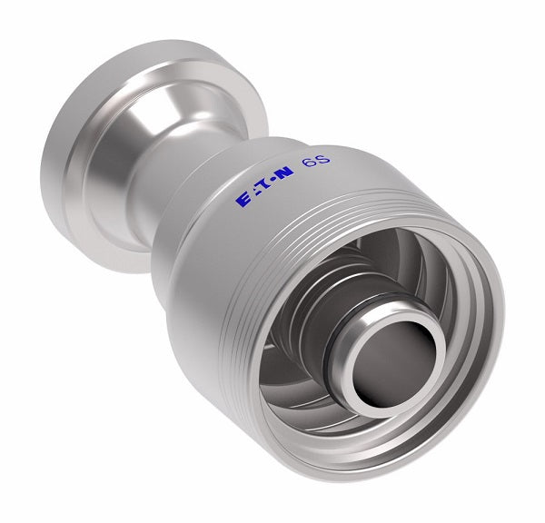 6S20FH16 Aeroquip by Danfoss | 6 Wire 6S SAE Code 62 Flange (FH) Crimp Fitting | -20 Code 62 Flange x -16 Hose Barb | Steel