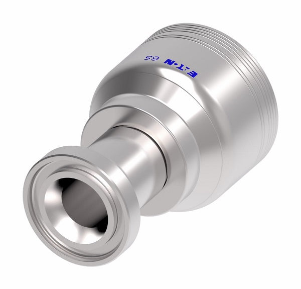 6S16FL16 Aeroquip by Danfoss | 6 Wire 6S SAE Code 61 Flange (FL) Crimp Fitting | -16 Code 61 Flange x -16 Hose Barb | Steel