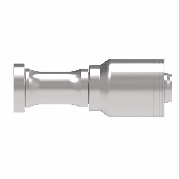 6S24FL24 Aeroquip by Danfoss | 6 Wire 6S SAE Code 61 Flange (FL) Crimp Fitting | -24 Code 61 Flange x -24 Hose Barb | Steel