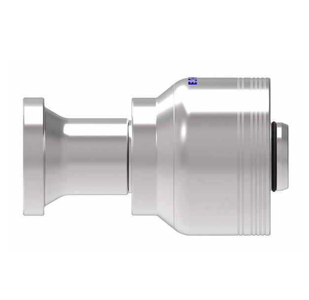 6S20FL20 Aeroquip by Danfoss | 6 Wire 6S SAE Code 61 Flange (FL) Crimp Fitting | -20 Code 61 Flange x -20 Hose Barb | Steel