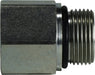 704244 (7042-4-4) Midland Hydraulic Pipe to BSPP Adapter - 1/4" Female Pipe x 1/4-19 Male BSPP - Steel