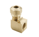 70NAB32 Dixon Brass Air Brake Fitting - Female Elbow - 3/16" Tube OD - 1/8" Pipe Thread - 5/16"-24 Straight Thread (Pack of 25)