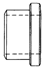 71416-32S Aeroquip by Danfoss | Buttweld (Pipe)/Solid Flanged Head SAE Code 61 Adapter | Standard Pressure Series | -32 Code 61 Flange | Steel