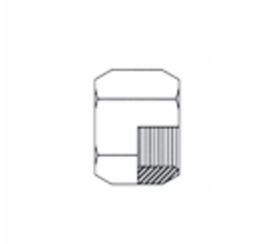 718x10 Couplamatic VARI-CRIMP Coupling - Nut - 5/8" Tube Size
