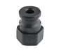 100A Banjo Polypropylene Cam Lever Coupling - Part A - 1" Male Adapter x 1" Female NPT - 125 PSI - Gasket: N/A (Pack of 10)