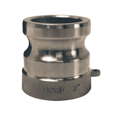 150AWSPSS Dixon 1-1/2" 316 Stainless Steel Adapter for Welding - Socket Weld to Schedule 40 Pipe - 1.915 Bore