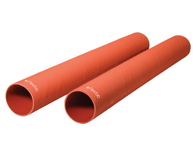 7703-200 FlexFab Series 7703 6-ply Heavyduty Fiberglass Reinforced Turbo Sleeve - 2.00" ID - 2.63" OD - 3ft