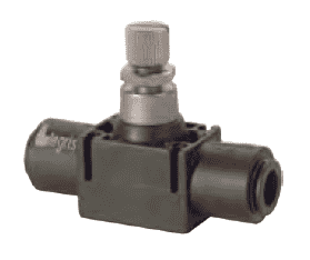 77706000 Legris In-Line Flow Control Valve - 3/8" Tube OD (Pack of 10)