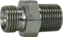 78258 (7825-8) Midland Hydraulic BSPP to Male Pipe Nipple - 1/2-14 Male BSPP x 1/2" Male Pipe - Steel