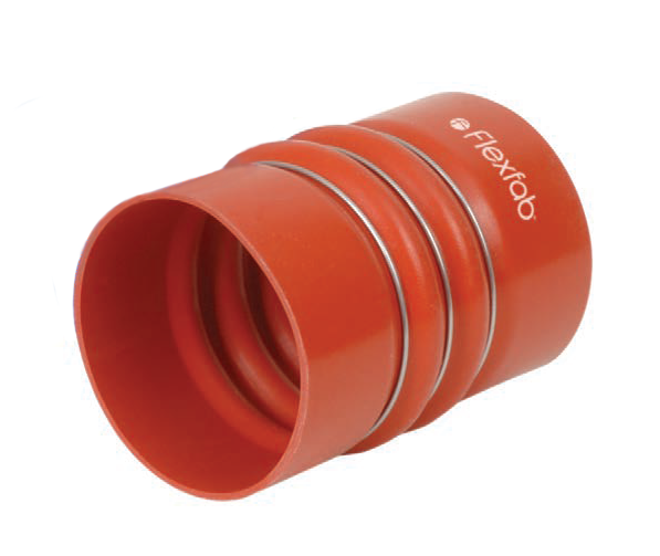 7728 FlexFab 4-ply Charge Air Connector (CAC) Hot Side - 4.00" ID - 4.23" OD - 7.5"