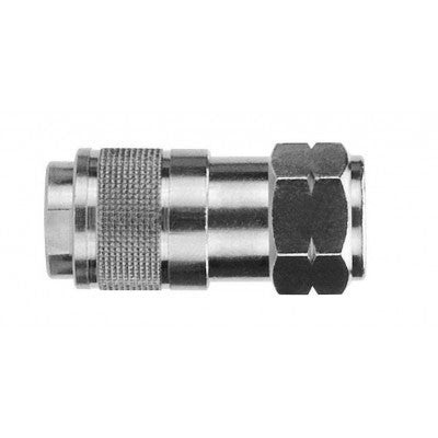 80112-02 AIGNEP | QC Series | 1/4" Mignon Socket x 1/8" Female NPTF