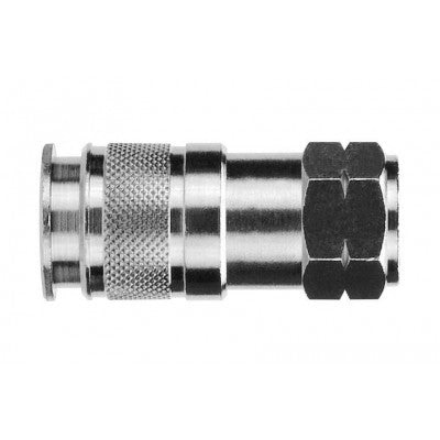 80192-08 AIGNEP | QC Series | 1/4" Multisocket Coupler x 1/2" Female NPTF