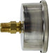 80204 (80-204) Midland Liquid Filled Gauge - 1/4" Male NPT Center Back Mount - 2-1/2" Face - 0-100 PSI - Stainless Steel