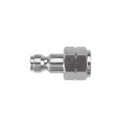 80292-06 AIGNEP | QC Series | 1/4" Tru Flate Plug x 3/8" Female NPTF