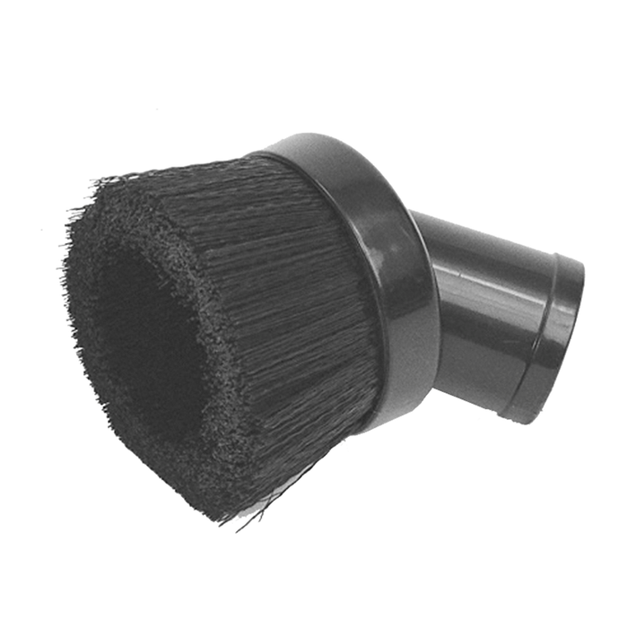 803BLK Flexaust Friction Fit Dust Brush | 3" | Polypropylene | .010" Polypropylene Bristles | Black | 32mm
