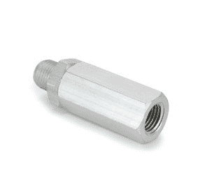 80410 by Nycoil | Air Filter | 1/8" Male Pipe Thread x 1/8" Female Pipe Thread | 2-3/16" Length | 3/4" Hex