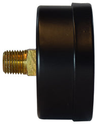 80514 (80-514) Midland Standard Dry Gauge - 1/8" Male NPT Center Back Mount - 1-1/2" Face - 0-100 PSI - Steel