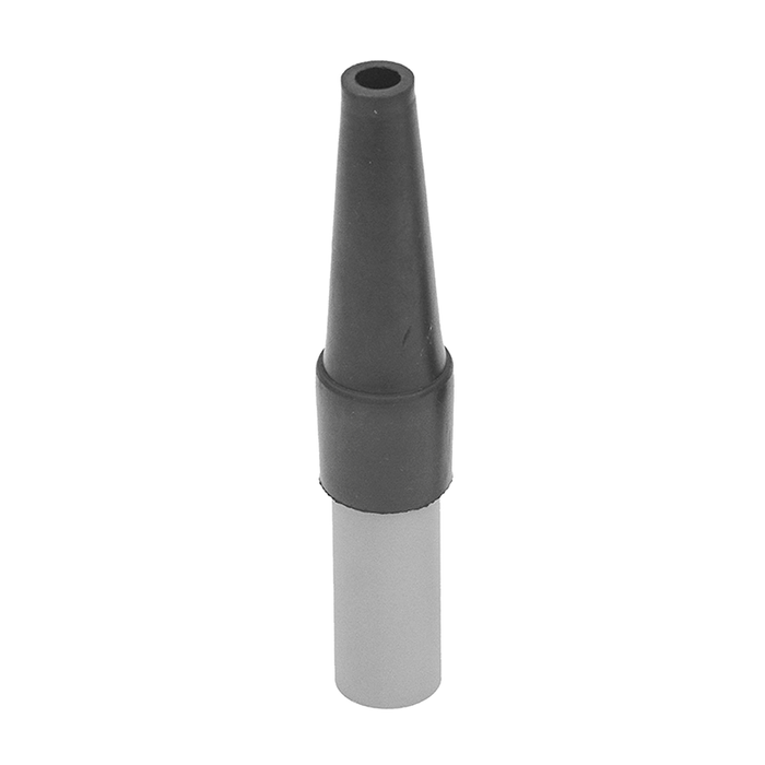 806C Flexaust 1-1/2" Bulk Pick-Up Nozzle | Neoprene / Plastic | 9" Length | Black