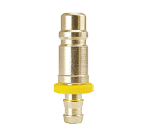 81-5B ZSi-Foster Quick Disconnect Plug - 1/2" ID - Brass - Push On Hose Stem