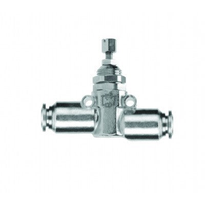 82830-04 AIGNEP | Functional (Flow Controls) Series | Inline Needle Valve (Bi-Directional) | 1/4" Tube