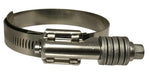 842010 (842-010) Midland Constant Torque Hose Clamp - 9/16" Width - Clamp Range: 9/16" to 1-1/16" - 304 Stainless Steel Band / 410 Stainless Steel Hex Screw