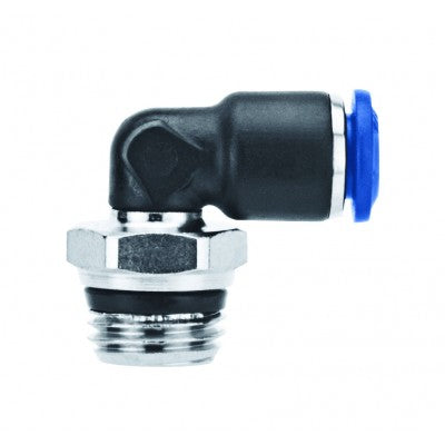 85110-06-08 AIGNEP | 85 Series | Swivel 90° Elbow Composite | 3/8" Tube x 1/2" Swift-Fit Male | Pack of 10