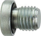 8555H14 (8555-H-14) Midland Hydraulic Hollow Hex Head Plug - 14x1.5 Male Metric - Steel