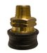 86030RG (86-030RG) Midland Quick Disconnect Rubber Grip Male Coupler - 1/4" Male NPT - 1/4" Body Size - 4000 PSI - Brass