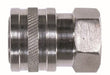 86035SS (86-035SS) Midland Quick Disconnect Female Coupler - 1/4" Female NPT - 1/4" Body Size - 6000 PSI - Stainless Steel