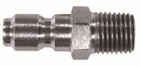 86040SS (86-040SS) Midland Quick Disconnect Male Plug - 1/4" Male NPT - 1/4" Body Size - 6000 PSI - Stainless Steel