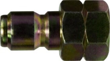 86045 (86-045) Midland Quick Disconnect Female Plug - 1/4" Female NPT - 1/4" Body Size - 4000 PSI - Steel