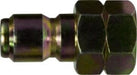 86046 (86-046) Midland Quick Disconnect Female Plug - 3/8" Female NPT - 3/8" Body Size - 4000 PSI - Steel