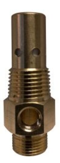 87023 Midland Compressor Tank Check Valve - for 1/2" Male NPT Tank Bung Hole - 1/2" Female NPT - Brass