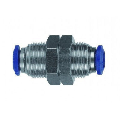 88050-06 AIGNEP | 87 / 88 Series | Bulkhead Union | 3/8" Tube | Pack of 10