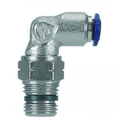 88110-04-04 AIGNEP | 87 / 88 Series | Swivel Male 90° Elbow | 1/4" Tube x 1/4" Male NPTF | Pack of 10