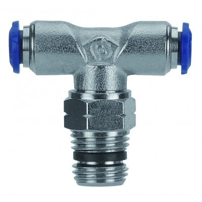 88210-53-04 AIGNEP | 87 / 88 Series | Swivel Male Branch Tee | 5/32" Tube x 1/4" Male NPTF | Pack of 10