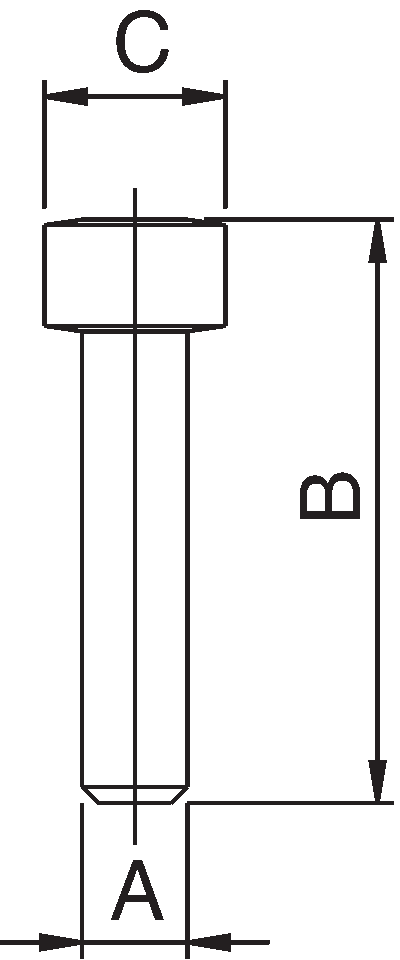 88610B-04 by AIGNEP | Accessories Series | Plug | 1/4" Tube | Black | Pack of 10