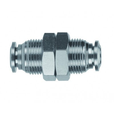 57050-10 AIGNEP | 57 Series | Bulkhead Union Metal Release Collet | 10mm Tube | Pack of 10