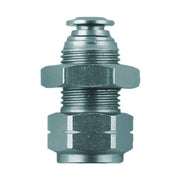 89055-08-08 AIGNEP | 89 Series | Female Bulkhead Connector Metal Release Collet | 1/2" Tube x 1/2" NPTF Female | Pack of 10